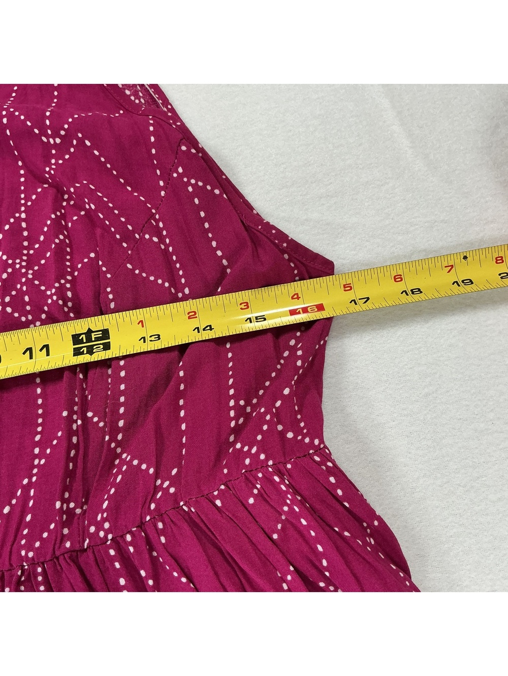 Torrid Size 0 Pink Geometric Print Sleeveless Swing Dress Plus Size - Picture 7 of 10